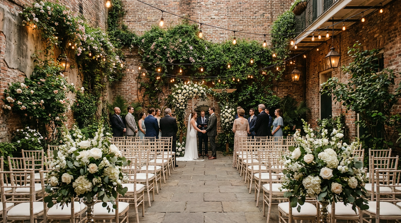 New Orleans courtyards have a character you can't find anywhere else