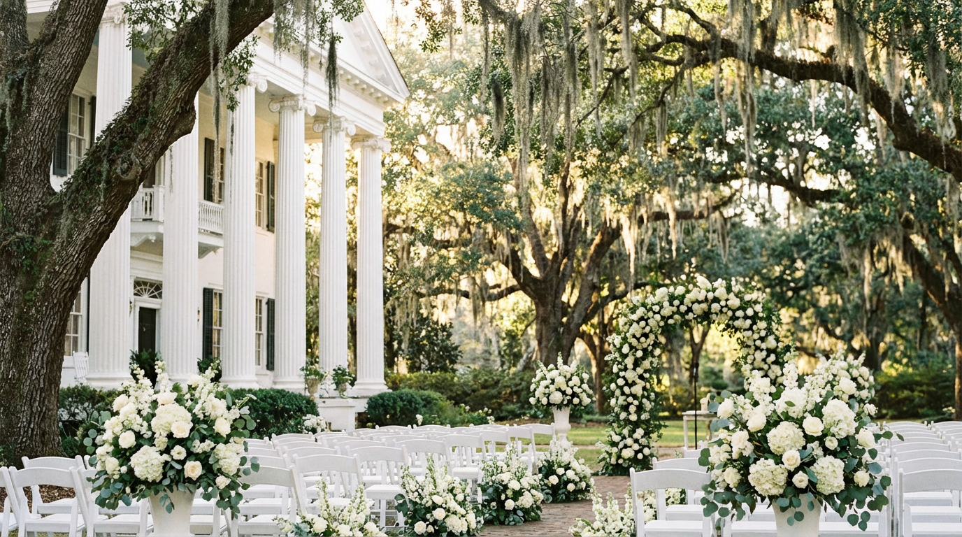 Historic Southern venues offer timeless elegance and character
